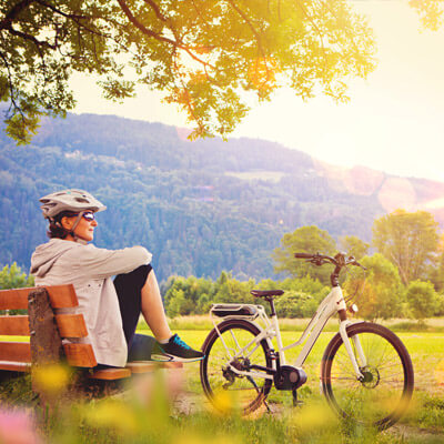 Bicycle tour with e-bike Bicycle tour with e-bike