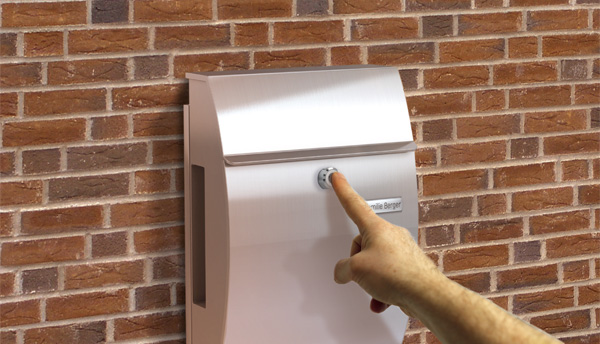 Mailbox with Fingerprint Lock
