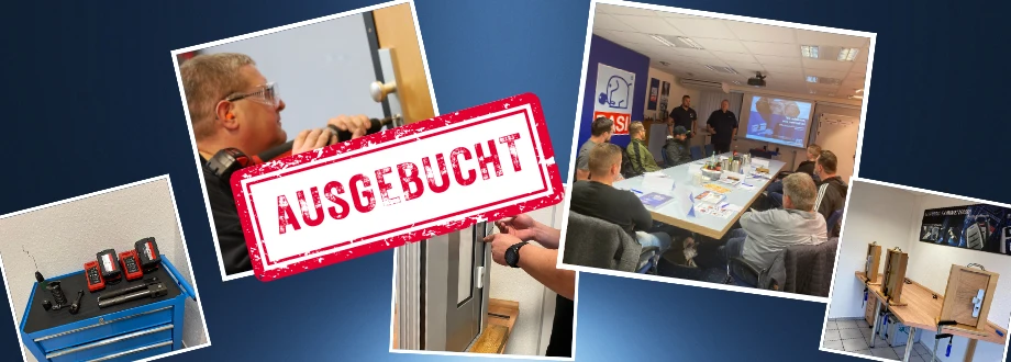 Terminkalender Öffnungstechnik-Seminar - ausgebucht
