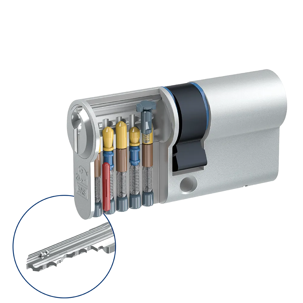 X50 Profilzylinder und Schlüsselprofil